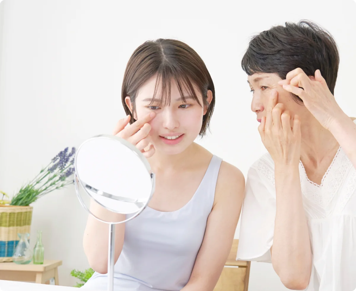 SASA SHIZUKU を使う男女