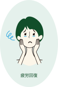 サンクロン 疲労回復 効能効果 イラスト