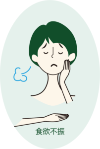 サンクロン 食欲 効果 イラスト